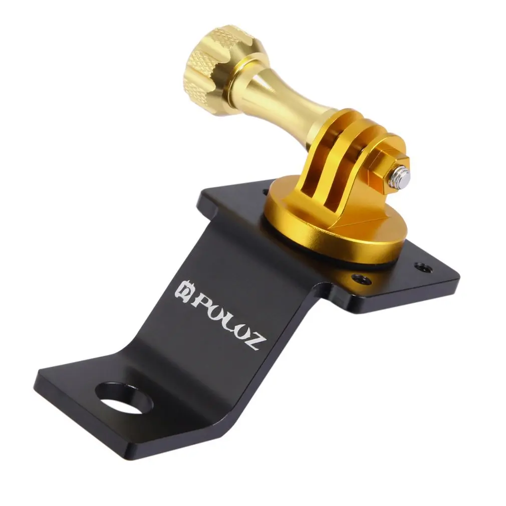 PULUZ Aluminum Alloy Motorcycle Fixed Holder Mount With Tripod Adapter And Screw For GoPro Sports Camera Accessories 4 colors |