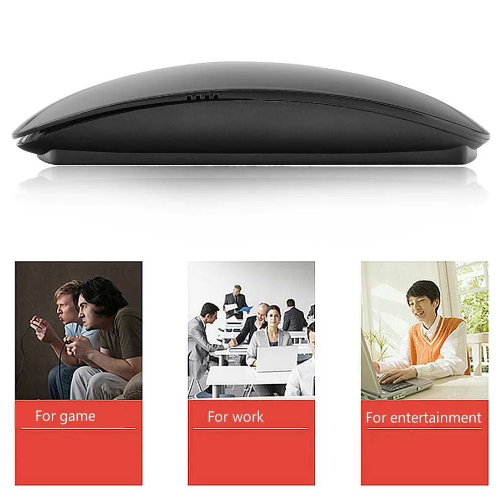 OMESHIN 1200 DPI 2.4GHz Wireless Slim Portable USB Multi-Touch Scrolling Mouse for Apple Macbook Pro laptop | Компьютеры и офис