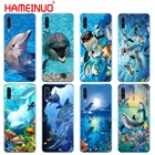 Силиконовый чехол для телефона Samsung Galaxy S10, E PLUS, A10, A20, A30, A40, A50, A70, A10E, A20E, M20, океан, дельфин, танцы и прыжки