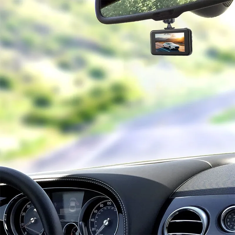 Семейный Автомобильный видеорегистратор 1080P Dashcam ", супер HD камера заднего вида, Скрытая камера с двумя объективами, видеорегистратор для вождения, 170 градусов