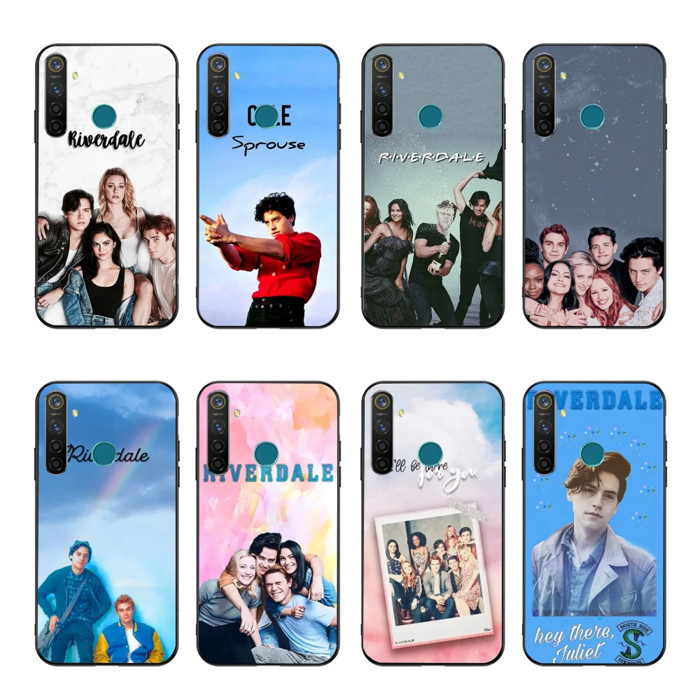 

NBDRUICAI Riverdale South Side Serpents Newly Arrived Black Cell Phone Case For OPPO Realme 5 3 2 Pro F7 F9 F11 F3 RENO Cover