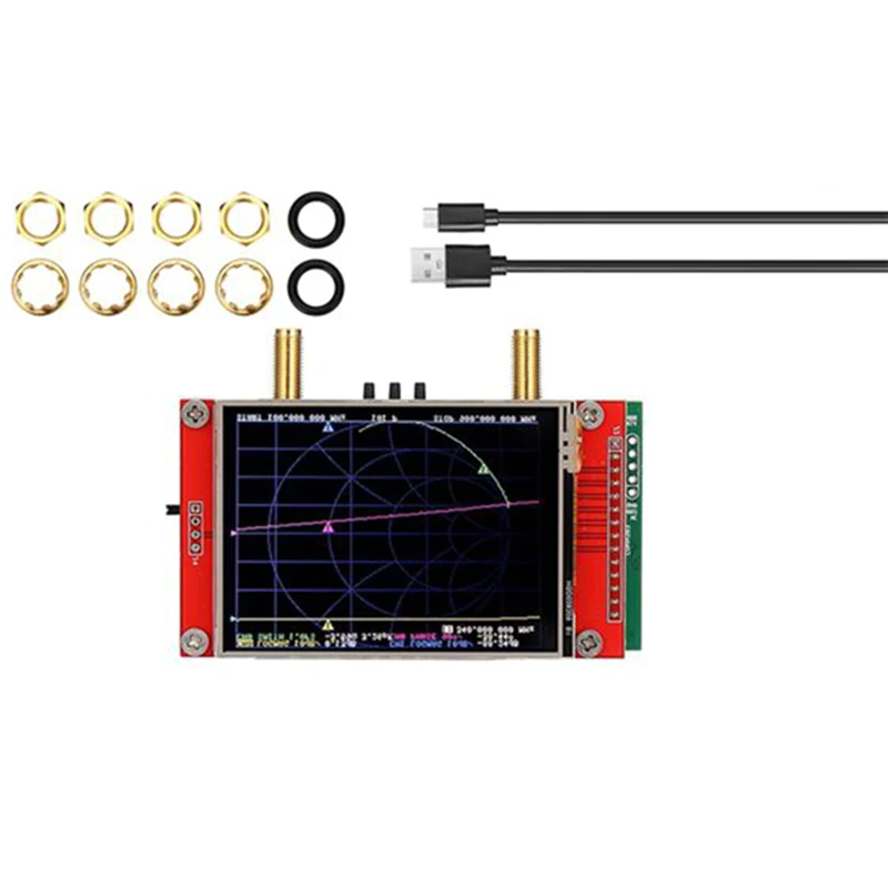 Для NanoVNA V2 3G векторный сетевой анализатор тестер антенный коротковолновый S A 2 HF VHF