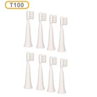 8 шт. T100 сменные головки для Xiaomi Mijia T100 Mi умная электрическая зубная щетка для чистки отбеливания