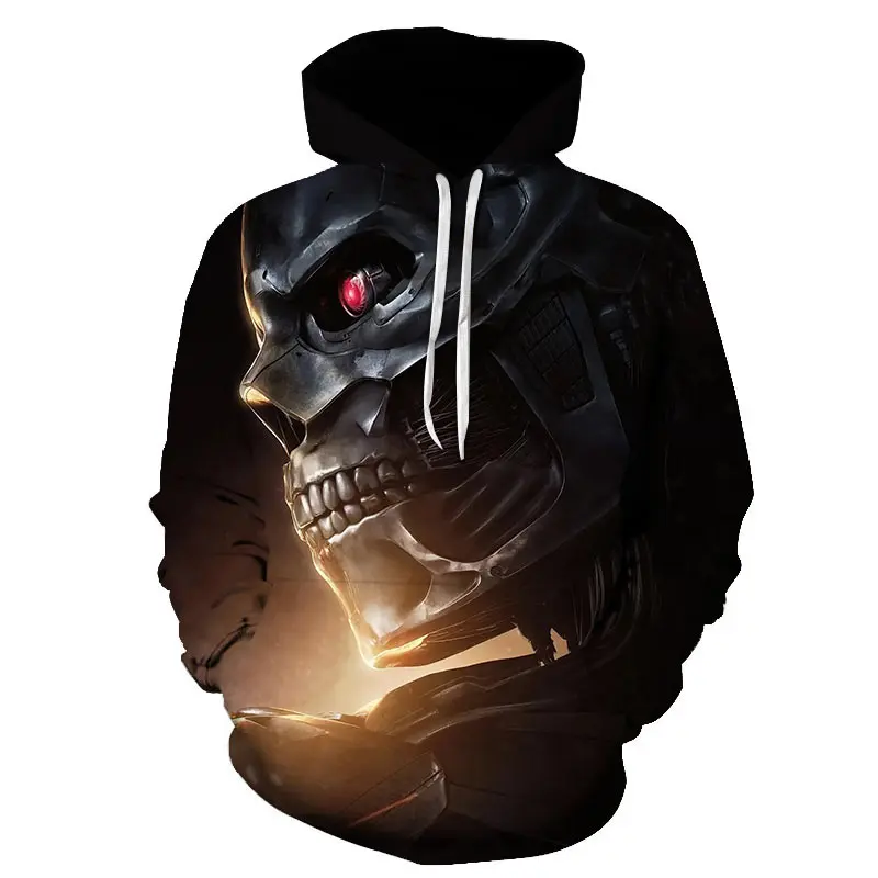 Terminator dark fate толстовка с 3D принтом 2019 новейший фильм Мужская/Женская цельный Harajuku