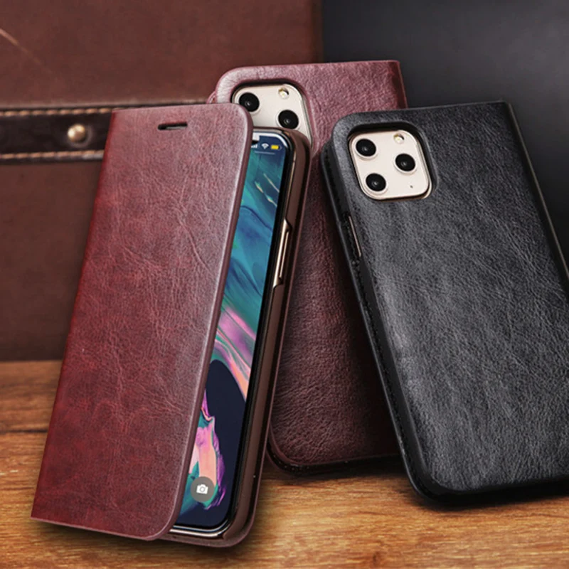 Кошелек для фоторамки чехол iPhone 11 Pro X XR XS Max Стенд Флип кожаный Phone Funda Чехол из