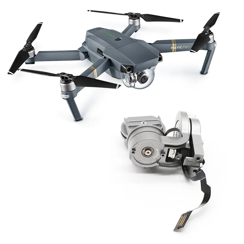 Оригинальная запасная часть Mavic Pro Drone Gimbal кабель объектива без камеры для DJI