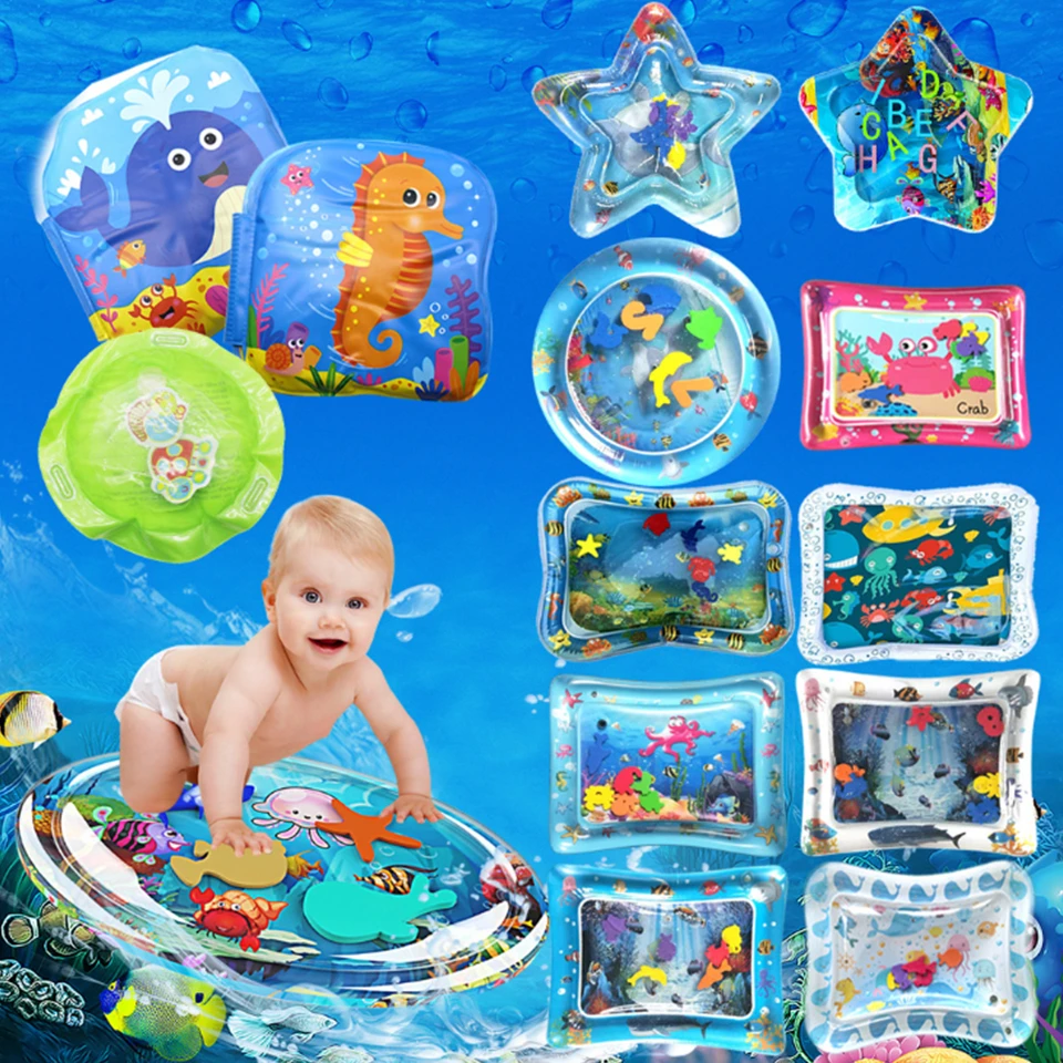 Креативный водный коврик детский надувной матрас детская надувная водная