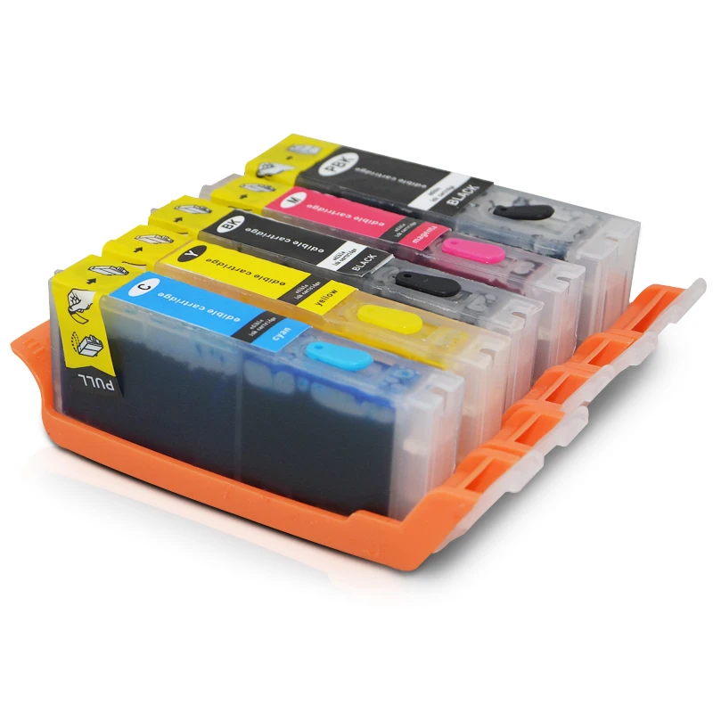 1set JIUPIN PGI 250 CLI 251 картридж со съедобными чернилами для принтера canon PIXMA MG5420 MG5422 MG5520 MG5522 MG6420 IP7220 MX722 MX922 IX6820 принтер - Цвет: 1set