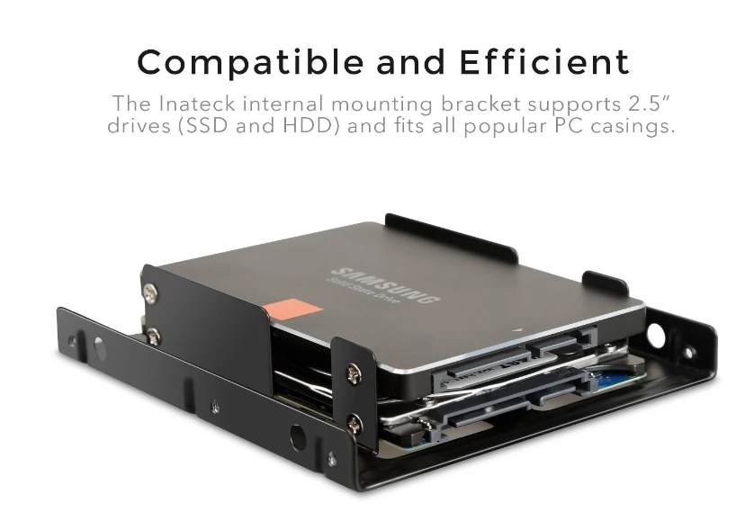 Монтажный кронштейн для жесткого диска 2 5 &quotSSD/жесткий диск до 3 5&quot поддержка SSD