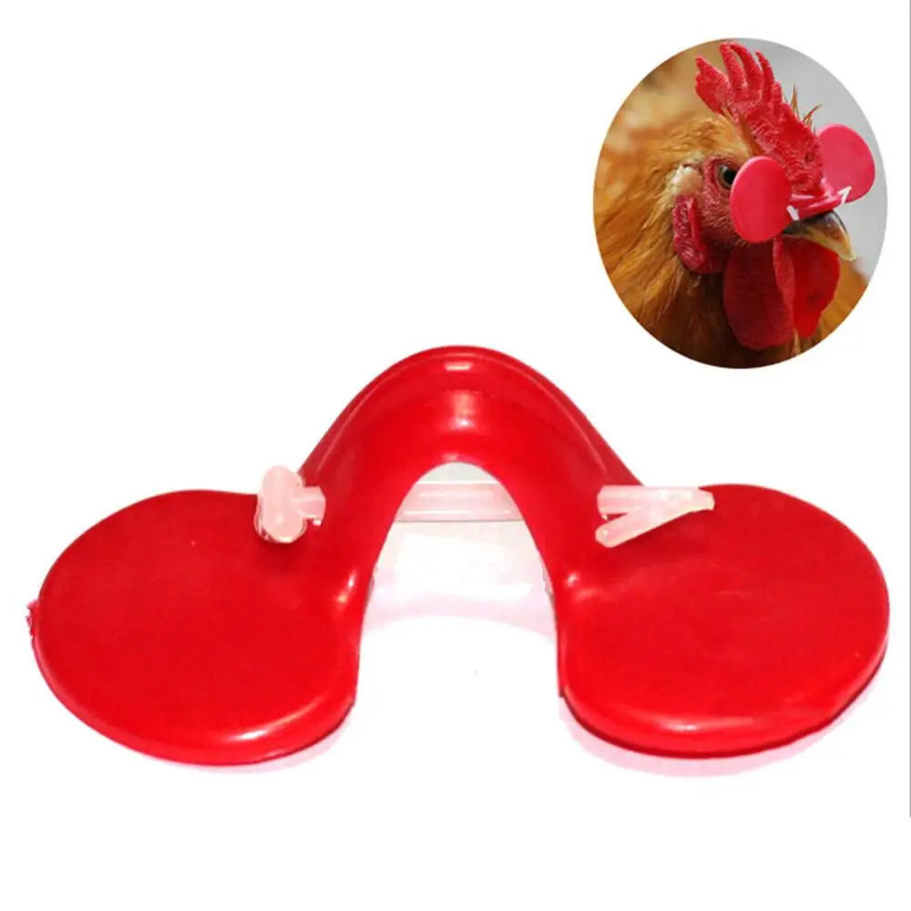 Очки для птицы фазана x50 очки предотвращения повреждения курицы | Дом и сад