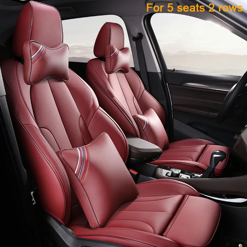 Deluxe Edition FUZHKAQI кожаные чехлы для сидений автомобиля на заказ для LEXUS IS IS200 IS250 IS300 IS350 LS LS350 LS500 LS460 LS600h чехлы для сидений автомобилей - Название цвета: Deluxe Edition