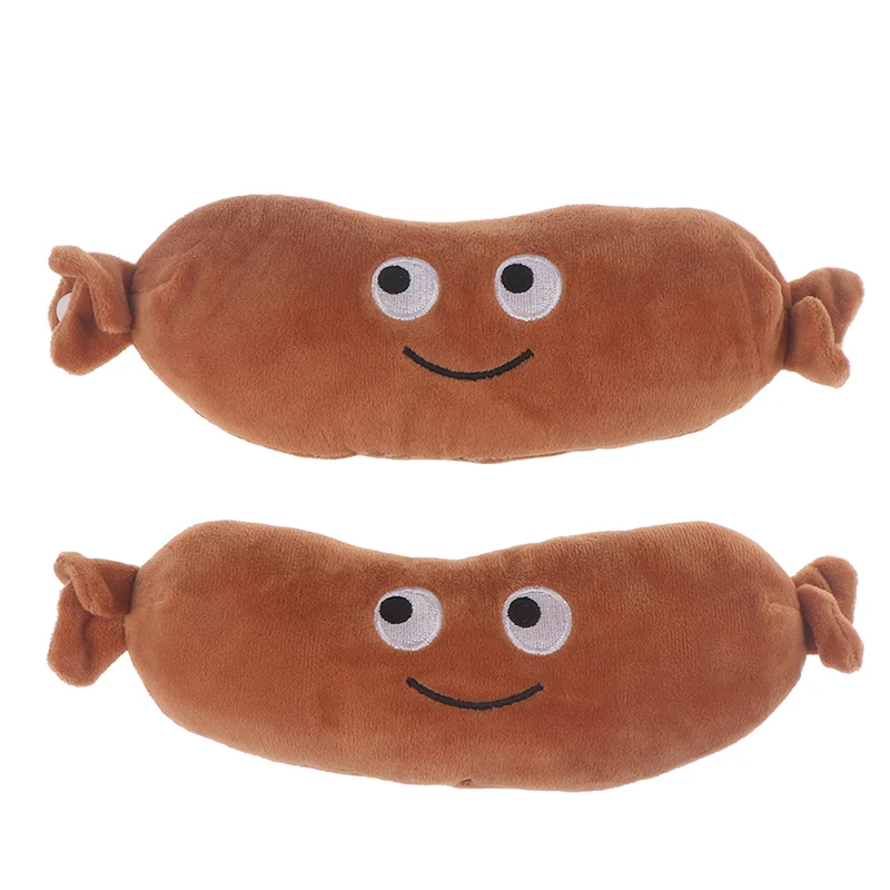 

1Pc Stuffed Animals & Plush 20cm Sausage Plush Toys Mini Stuffed Food Plush Dolls Pillow Creative Gifts New Plush Pillows