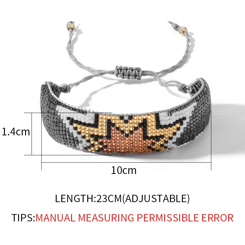 

YAUKIA Shining Star Miyuki Bracelet Men's And Women's Fashion Charm Bracelet Bohemian Style Hand Woven Jewelry Gift Wholesale
