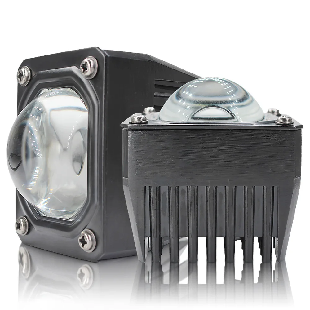 Светодиодный внешний фонарь для автомобильного мотоцикла двухцветная линза