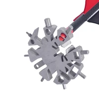 21 in 1 multifunctional arrow repair tool fletch removing gear cleaner bow nock adjusting device for archery hunting shooting