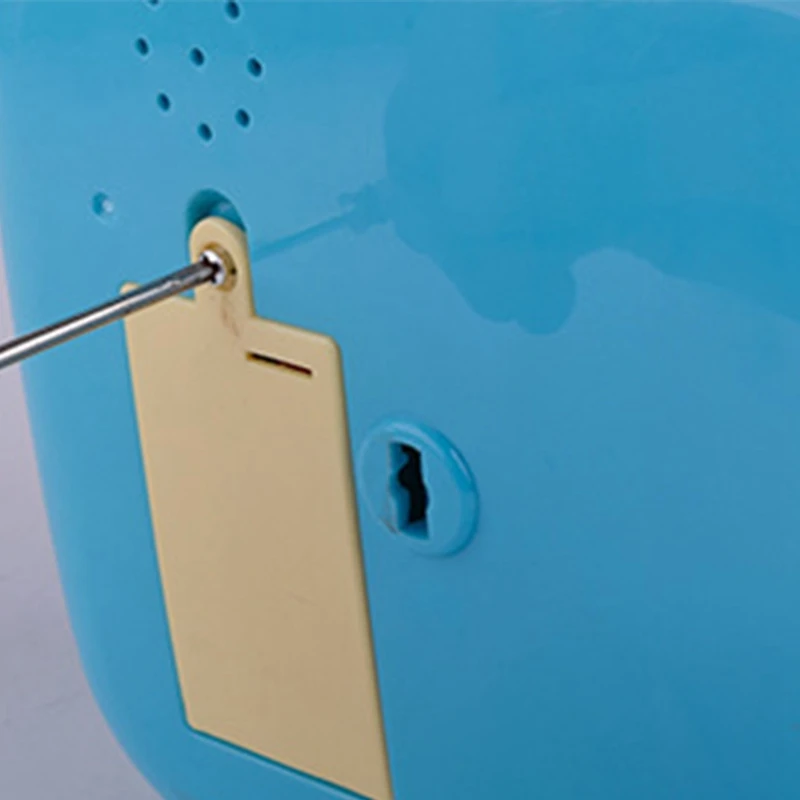 

Children Pretend Play Toys Electric Home Appliances Simulation Microwave Oven with Light Rotate Playset for Kids,Blue