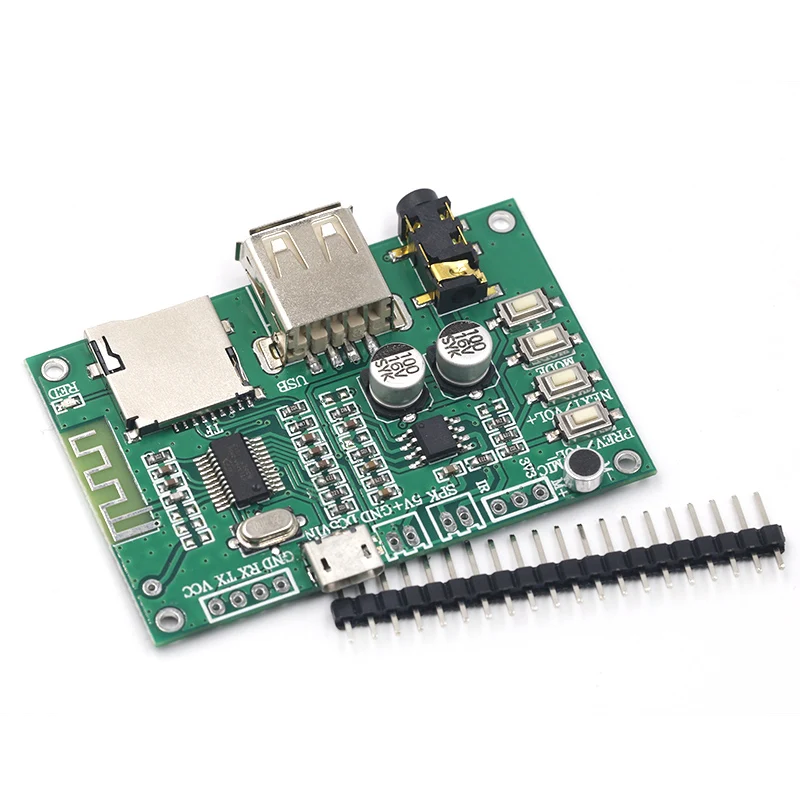 

10PCS BT201 Dual Mode 5.0 Bluetooth Lossless Audio Power Amplifier Board Tf Card U Disk Ble Spp Serial Port Transparent Trans