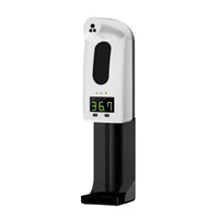 v18 pro non contact thermometer soap dispenser without battery 3 gear 1200ml water tank soap dispenser