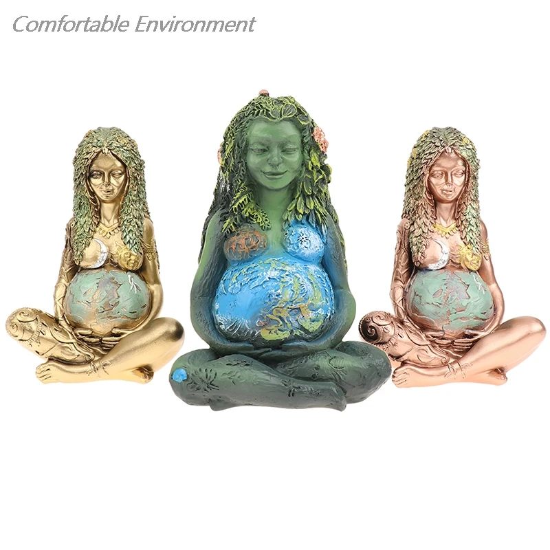 

Gaia Mother Earth Goddess Statue Figurine Garden Ornament Home Decoration Crafts