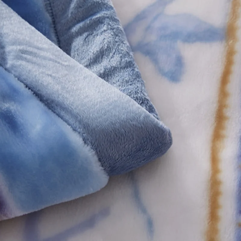 HJX Angola blankets Upscale thick warm double Raschel 4.5 kg cloud blanket luxury The feeling of wool | Дом и сад