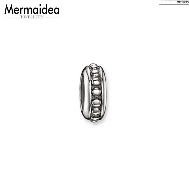 DIY бусины с заклёпками 2020 Модные посеребренные ювелирные изделия панк подарок