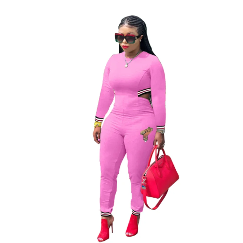 Женский комбинезон Dashiki с коротким рукавом и длинным осенне зимний