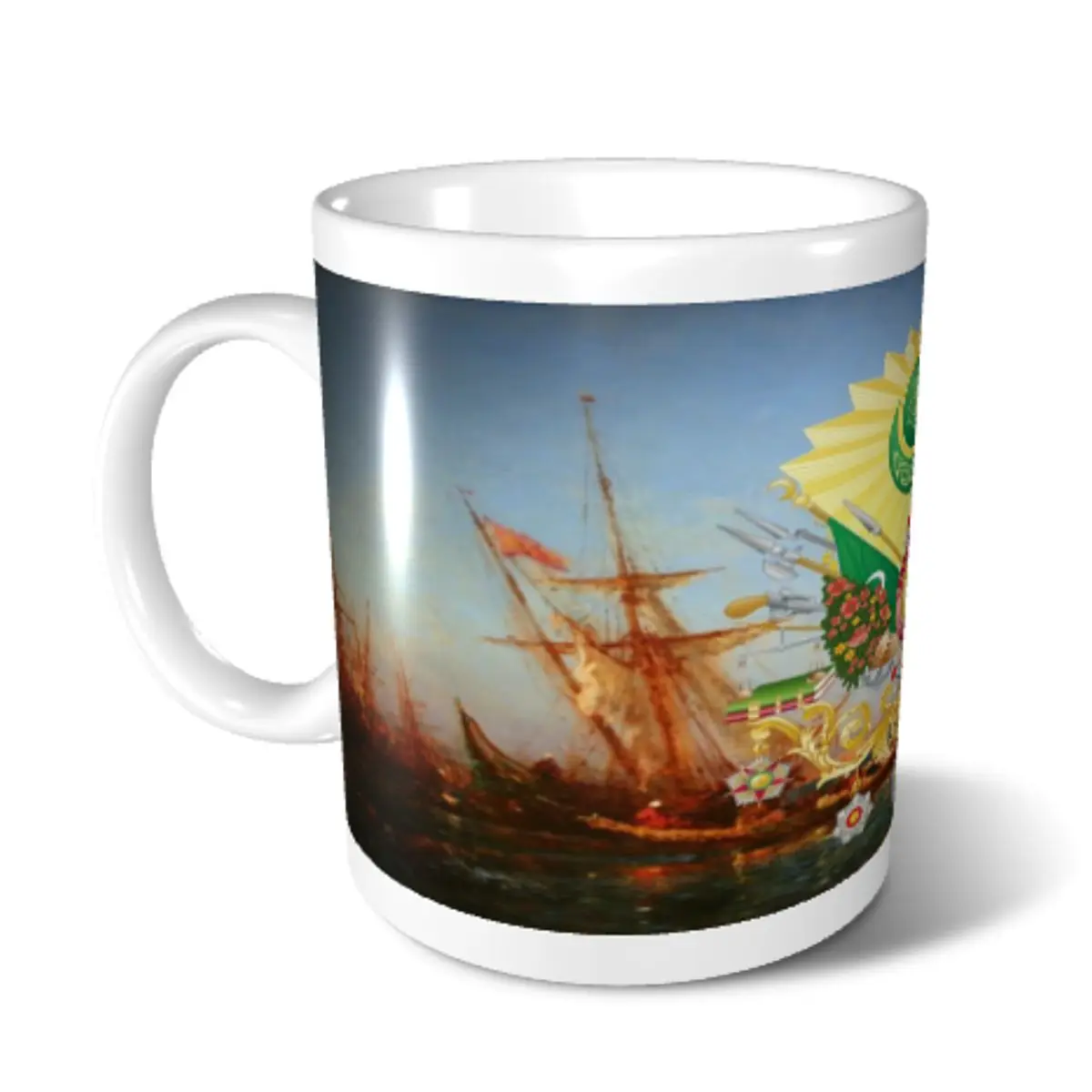 Оттоманская Империя 1567 кружки кофейная чашка фарфоровые забавные кружка