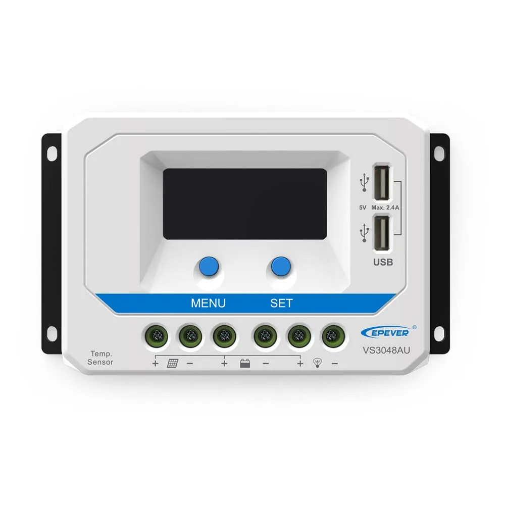 EPever PWM 60A 45A 30A Контроллер заряда солнечной батареи 12В 24В 36В 48В ЖК Подсветка