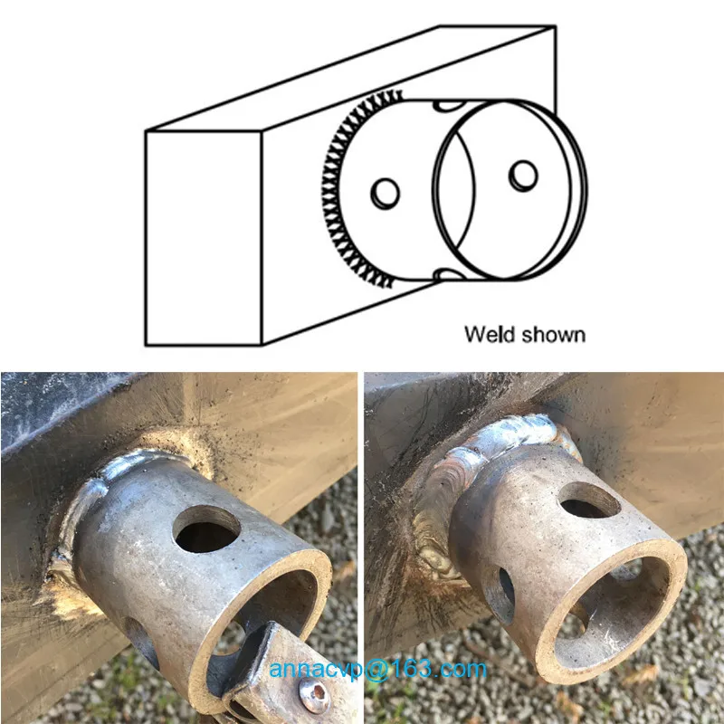CVP 2000 Lbs подъемник для прицепа шпунтовая лампа верхняя ветровая труба 10 дюймов