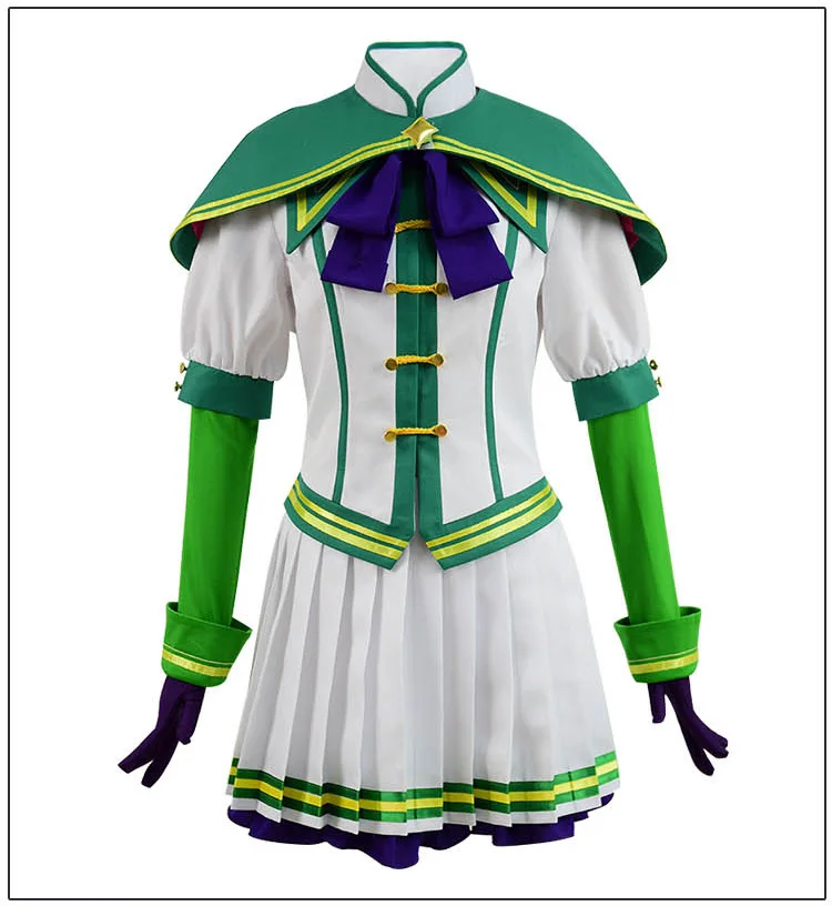 

Japanese Anime Horse Racing Girl Silent Suzuka Cosplay Costume Silent Suzuka Tokai Emperor Special Week Decisive Suit Cossuit