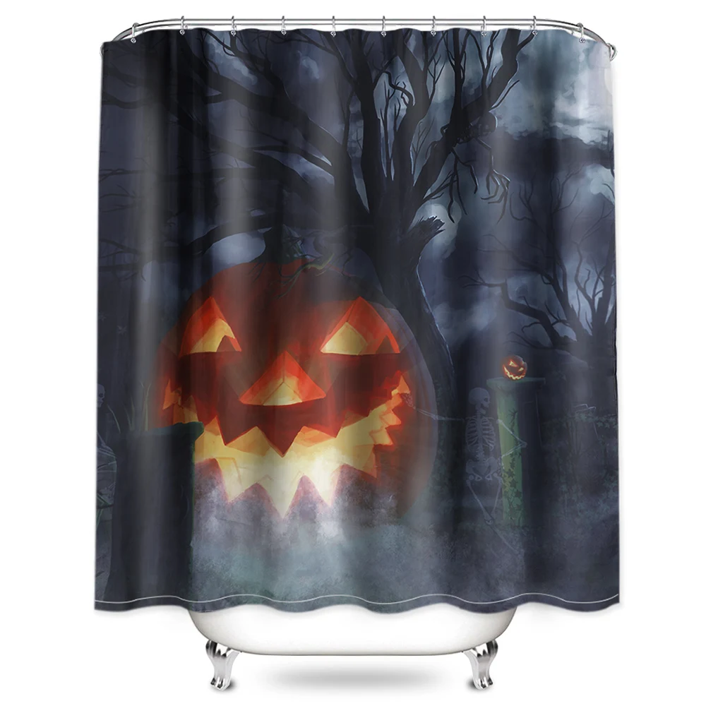 DIDIHOU Водонепроницаемая занавеска для душа с крючками 3D пейзаж живопись Ванная