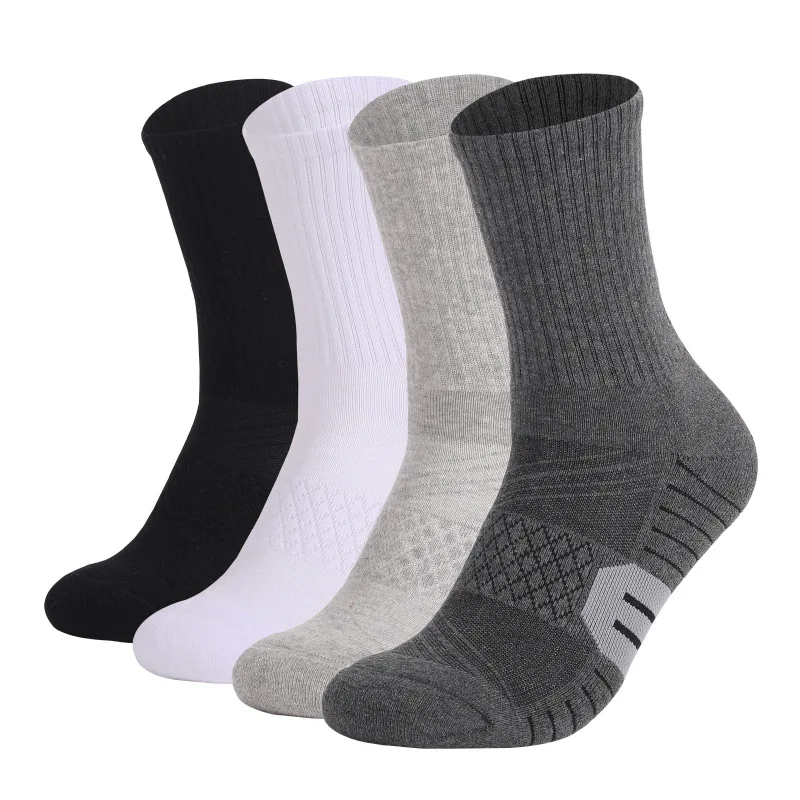 Outdoor Crew Sports Socks Cycling 6 PAIRS Thickened Hiking Socks Sweat-absorbent Running Socks Drop Shipping Cycling Socks Men