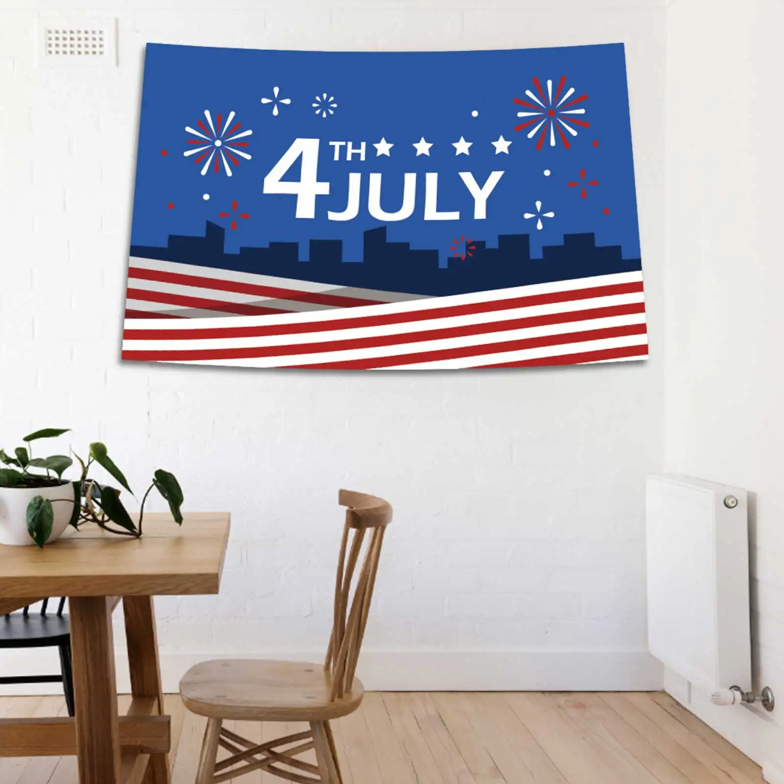 

American Party Couplet Hanging Garden Sign Hanging House Decoration Banner Banner Cool Art Banner Party House Decoration Poster