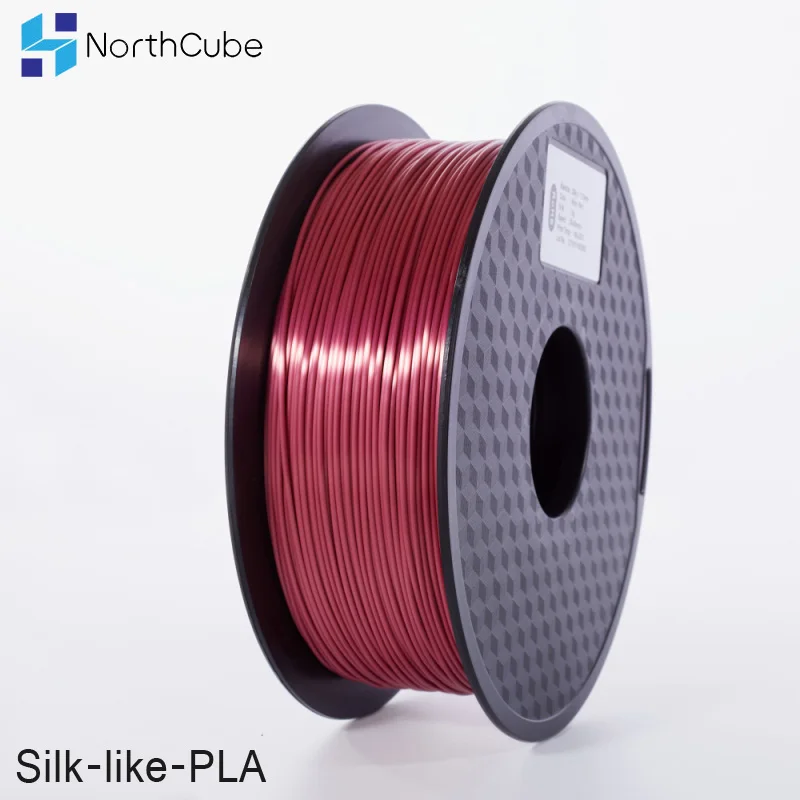 NorthCube 3D печатаный шёлк PLA нити принтеры 1 75 мм кг подобный шелку серии шелк цвет