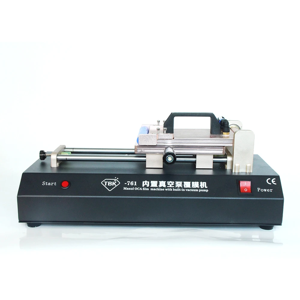 OCA Built-in Vacuum Laminating Machine Multi-purpose Polarizer for LCD Film TBK-761 Mobile Phone Glass Change