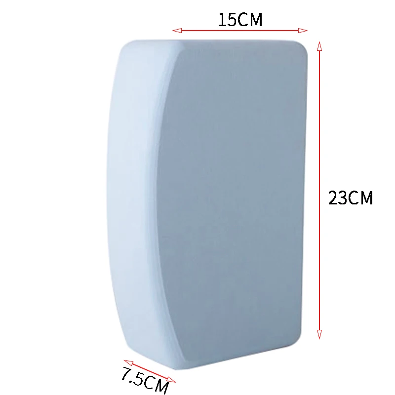 1 пара EVA изогнутый блок для йоги высокой плотности нескользящий кирпич занятий