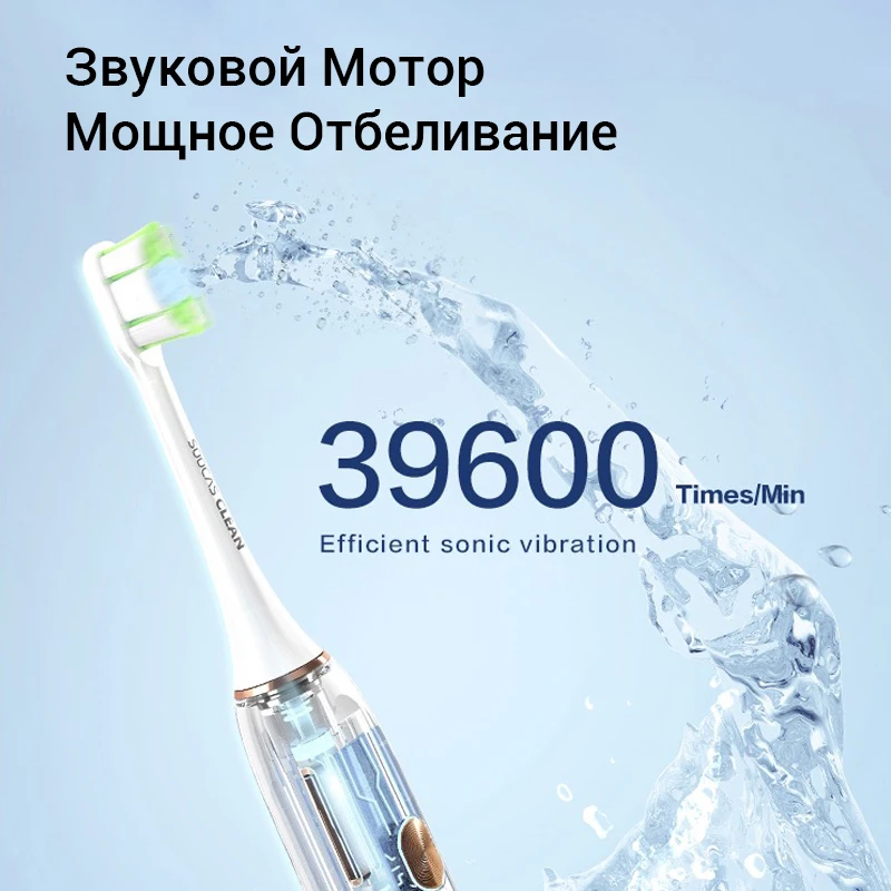 Ультразвуковая электрическая зубная щетка xiaomi SOOCAS X3U simple отбеливающая