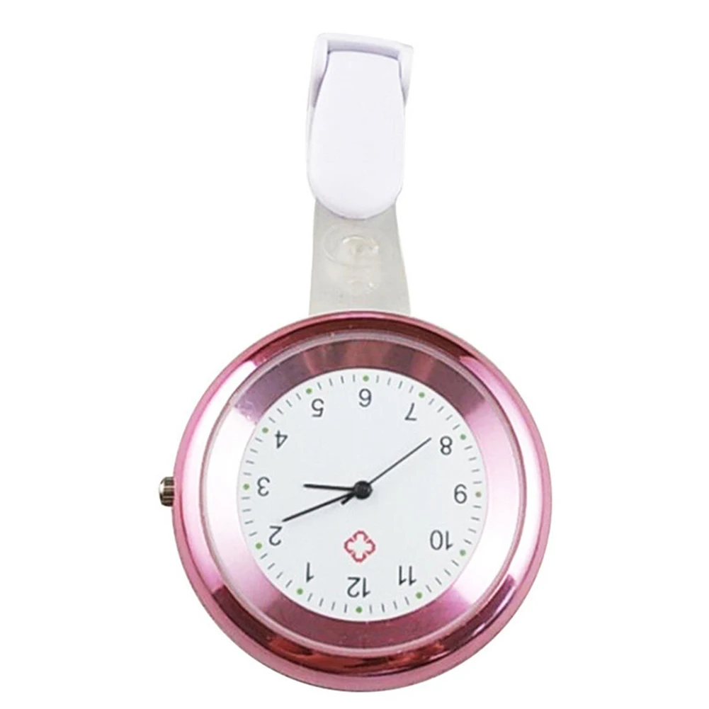 Модные круглые аналоговые кварцевые часы для медсестер и врачей карманные |