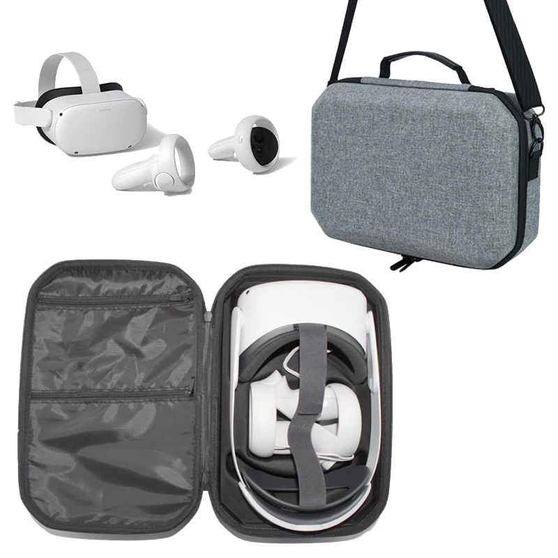Protable Accessories For Oculus Quest 2 VR Headset Travel Carrying Case EVA Storage Bag For Oculus Quest 2 Bag VR Accessories