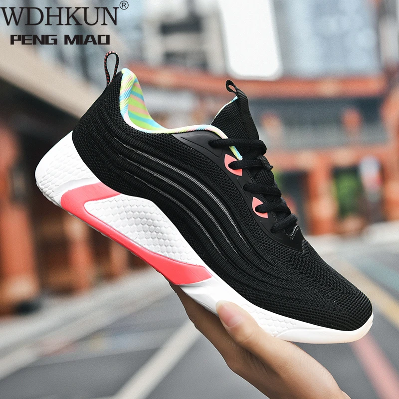 

2020 New Women Platform Chunky Sneakers Casual Vulcanize Shoes Luxury Designer Female Fashion Sneakers Chaussures Femme