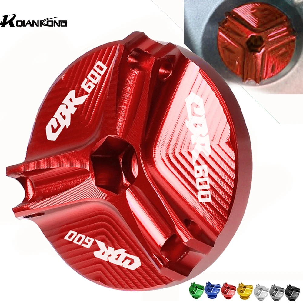 

Для Honda CBR600 F1 F2 F3 F4 F4i 1991-2007 CBR 600 2008 2006 2005 мотоцикл Алюминий двигатель масляный фильтр чашка Заглушка Крышка винта