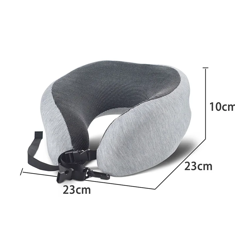 Portable Travel Pillow for Sleeping Car Air Flight Office Nap U Shaped Memory Foam Pillows Head Neck Support Cushion | Дом и сад