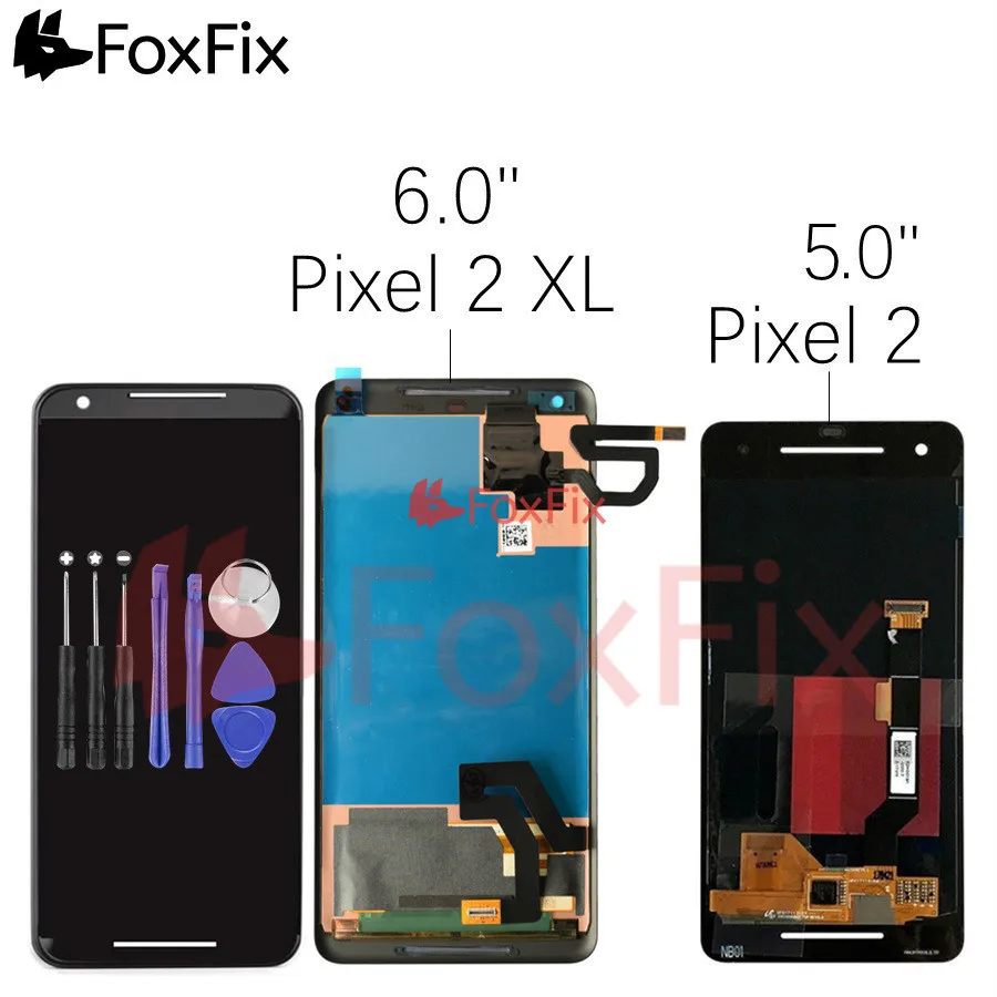 Для Google Pixel 2 3 3A 4 XL ЖК-дисплей кодирующий преобразователь сенсорного экрана в сборе для Google Pixel2 Pixel3 Pixel4 ЖК-экран Замена