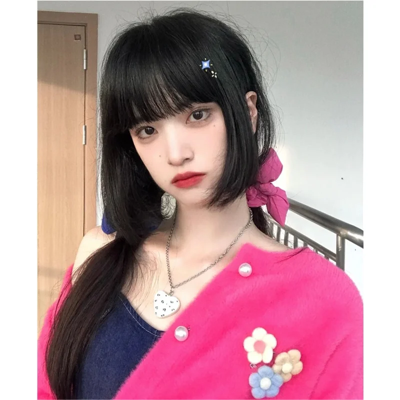 Женский однотонный Кардиган с длинным рукавом однобортный свитер в американском