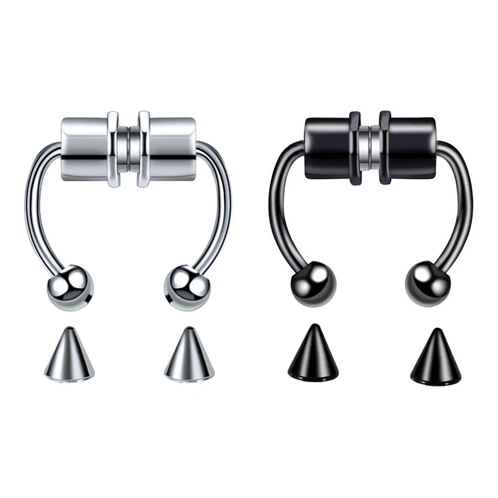 1 шт. магнитный держатель для носа в виде подковы |