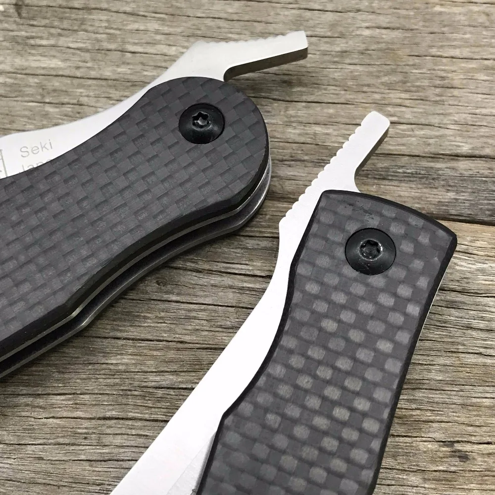 Складной нож LDT Seki 032 D2 лезвие из углеродного волокна ручка карманный Кемпинг