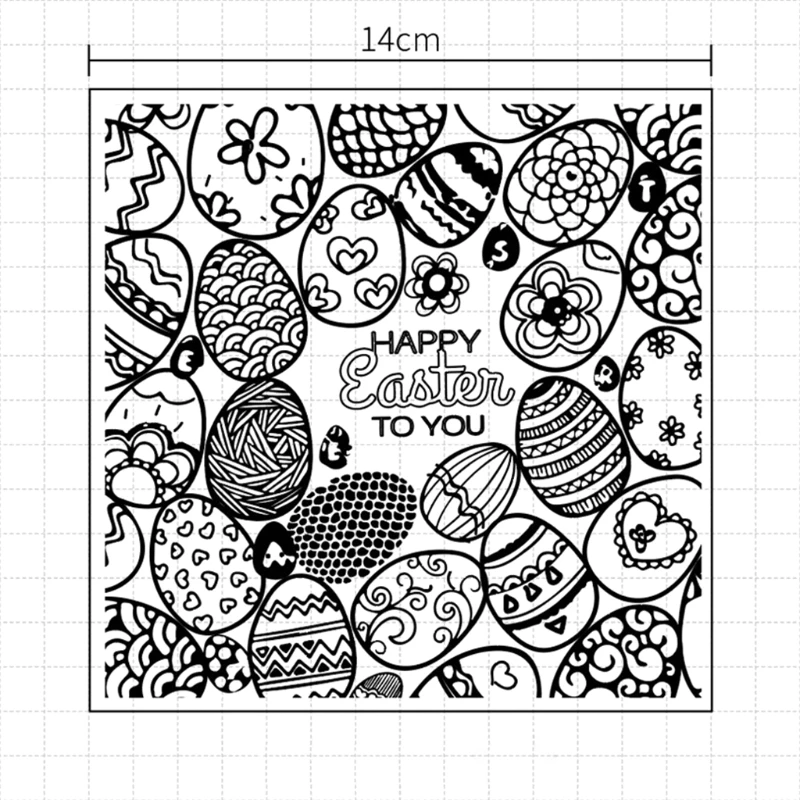 

Happy Valentine's Day Silicone Clear Seal Stamp DIY Scrapbooking Embossing Photo Album Decorative Paper Card Craft