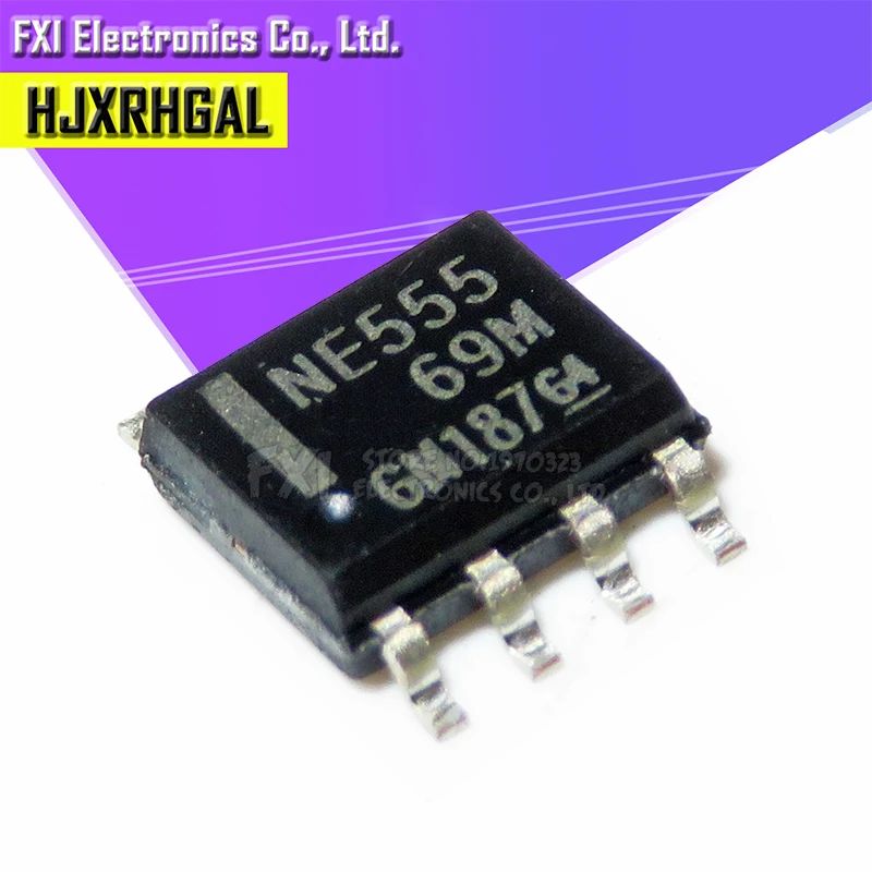 50 шт. NE555DR NE555 SOP8 SOP NE555DT SMD новый оригинальный
