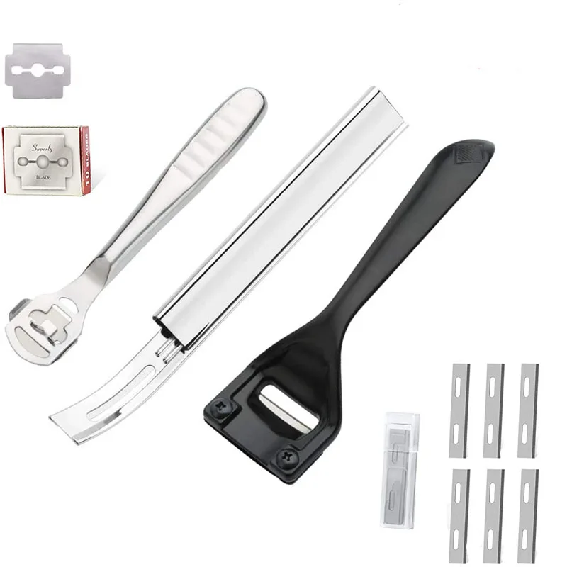 

Набор инструментов для безопасной обработки кожи, нож для филировки со сменными лезвиями для изготовления изделий из кожи своими руками