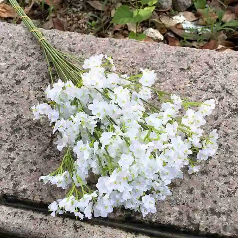 1 шт. гипсофила цветок филиал Искусственные Свадебные Декоративные DIY Шелковый